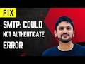 FIX SMTP Error: Could not authenticate | Updated 2024 | wp smtp | Fix Email issues | Amit Thinks