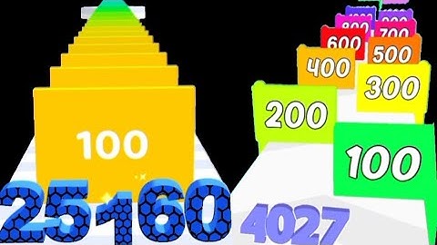 Big Update New Satisfying Math Gameplay - Number Rush 2048 Challenge Vs Numbers Run Merge Challenge