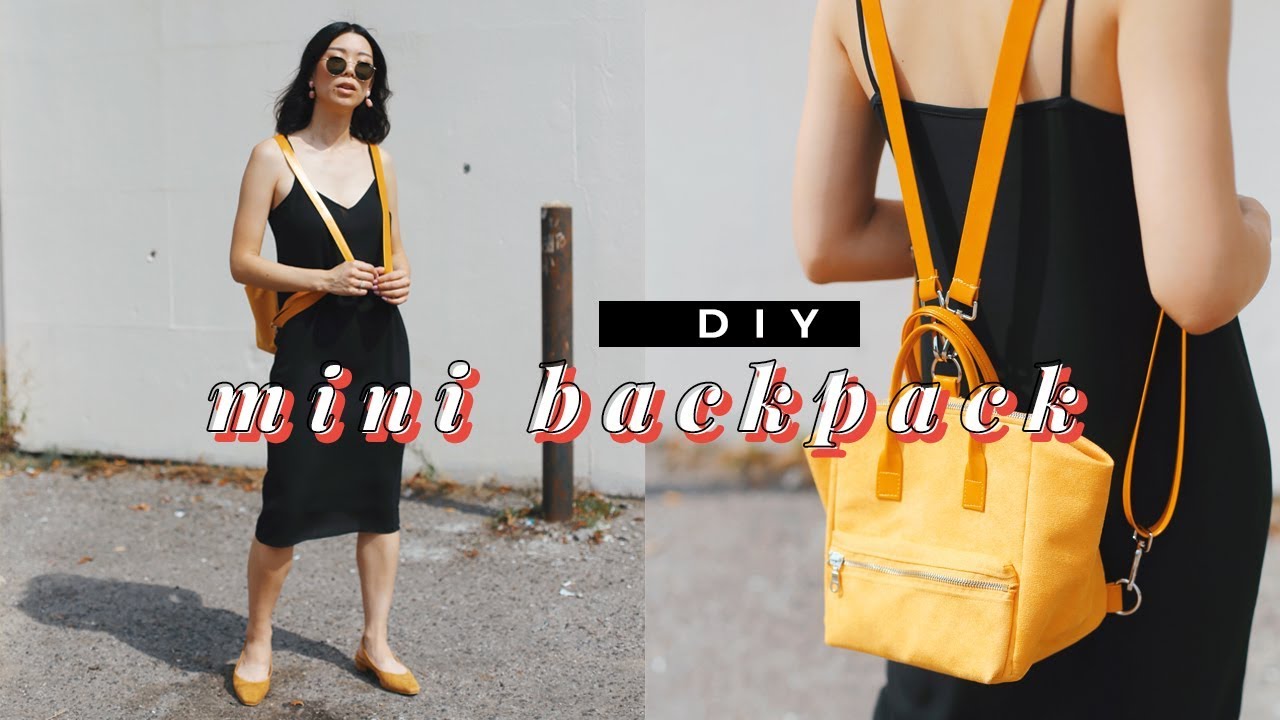 DIY MINI BACKPACK ✨🎒✨(Anello Style)