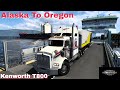 American Truck Simulator | Alaska to Oregon | Kenworth T800