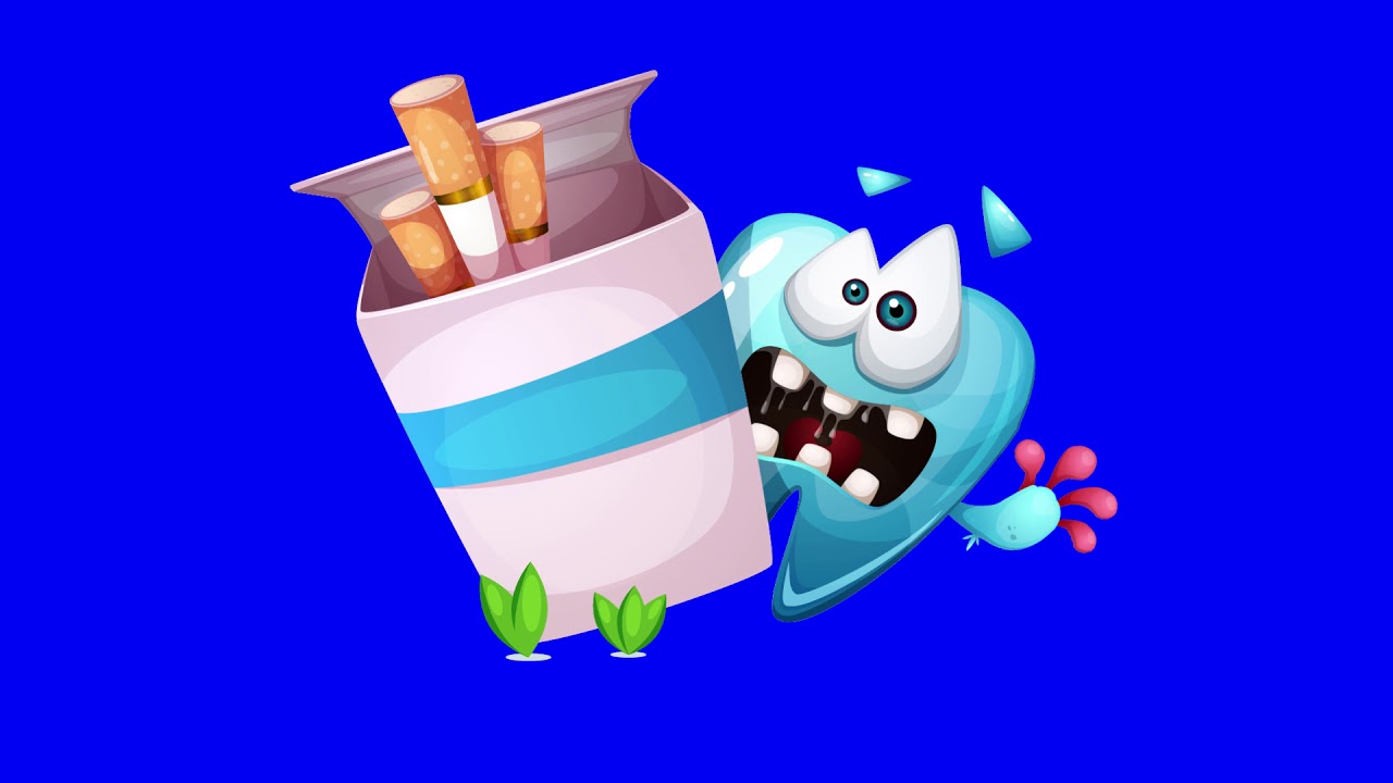 Cartoon character on a blue SCREEN FOR FREE EFFECTS. Chromekey. Free download.