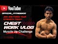 INSANE CHEST WORKOUT VLOG 💥 | My Full Chest Routine for MASS & STRENGTH 💪@Official_fitness00