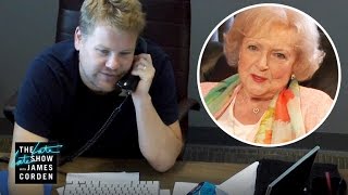 Betty White Prank Called James Corden