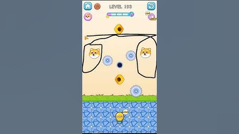 Save the Dog game level 193 | Game Play #shorts #short #funny #gameplay #savethedoge