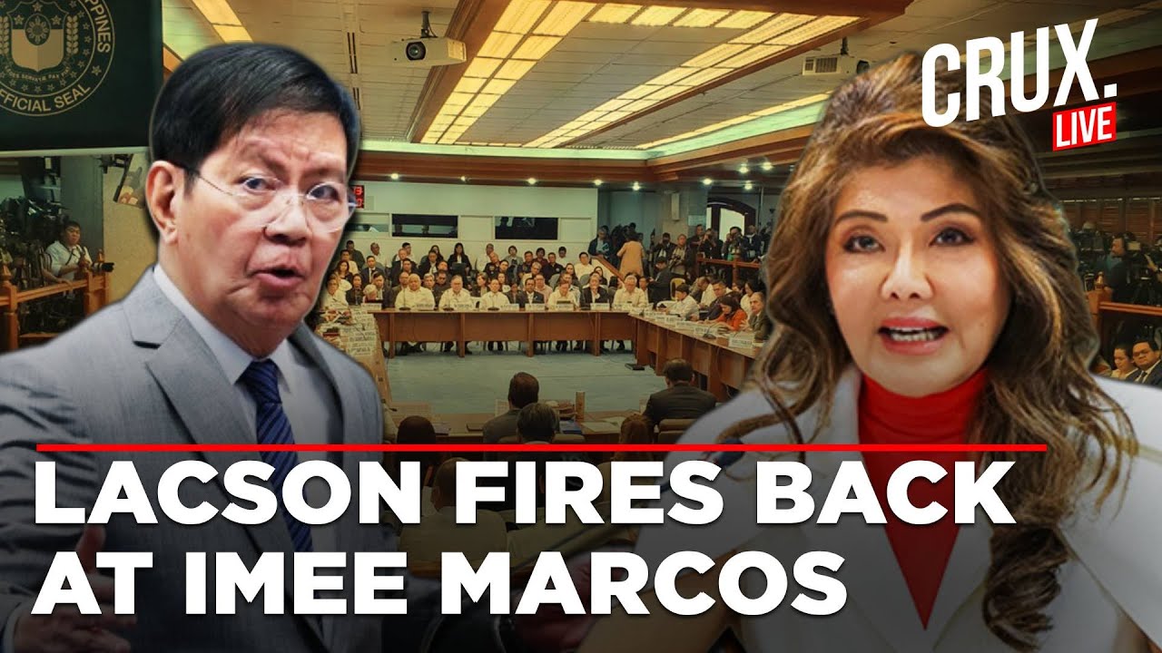 Philippines Senate LIVE | Ping Lacson EXPOSES Imee Marcos Over Flood Control Scam | Manila