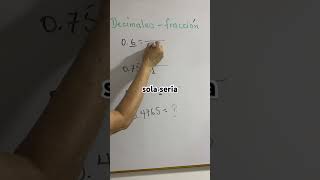 Decimales en fracciones
