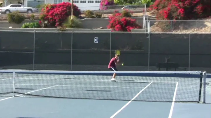 Ambidextrous Tennis Player James Lavery