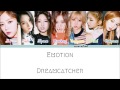 Dreamcatcher  emotion color coded lyrics hanromeng