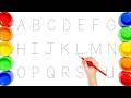 Learn ABC A to Z | A for Apple 🍎 | 1 to 20 Numbers | 2D Shapes | Rhymes Collection | Kids Learning