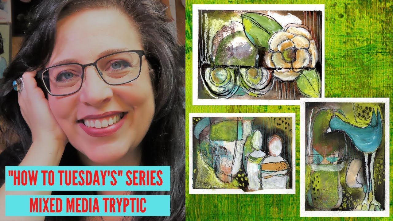 Welcome to this week's "HOW TO TUESDAY'S" MIXED MEDIA VIDEO