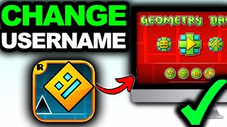 How To Change Username In Geometry Dash | Change GD Username 2026 (ONLY WAY)