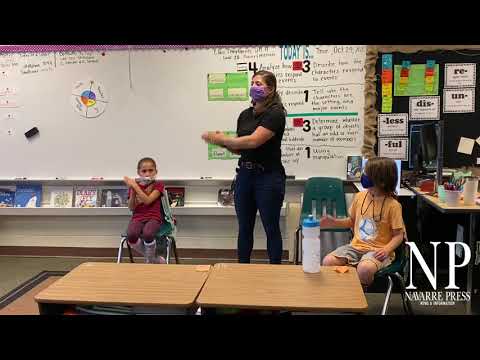 Holley-Navarre Primary School Teacher of the Year Kaytlyn Hall