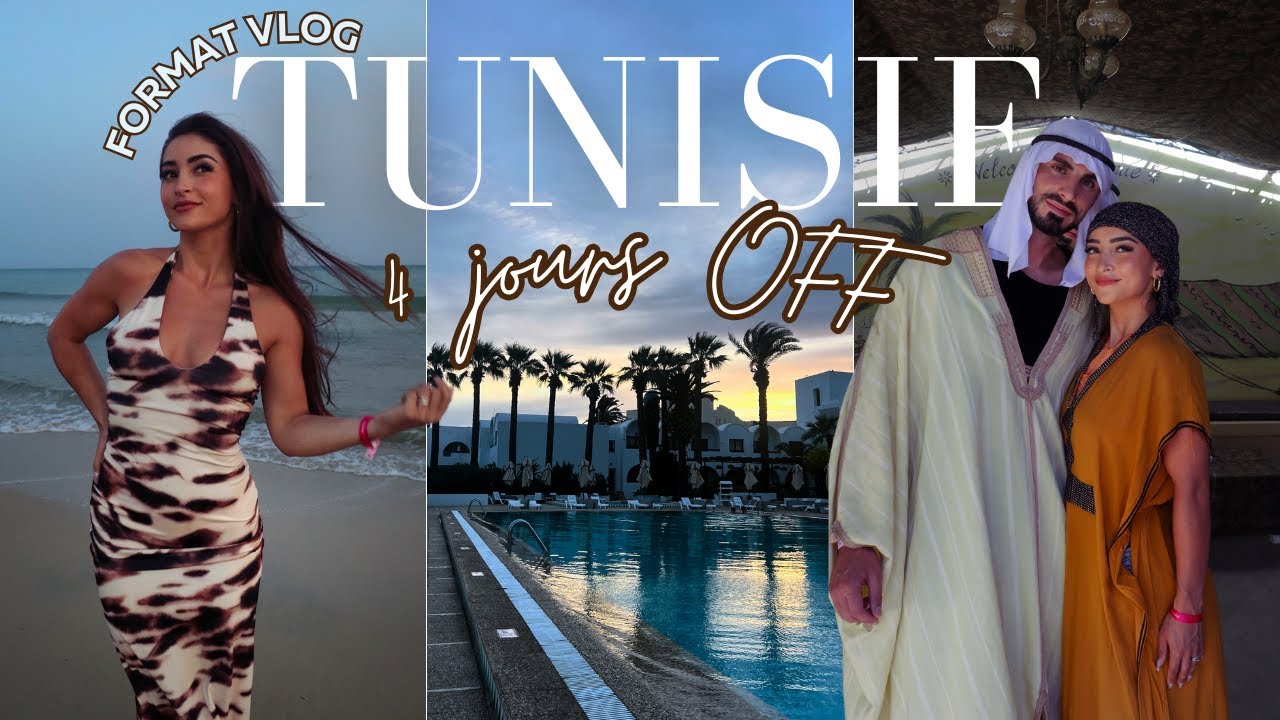 VLOG 5 : Nos vacances en Tunisie 🇹🇳🐪 - Soleil, Désert et Détente !