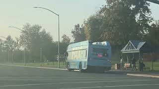 Fax bus 2107 on left on shaw route 9