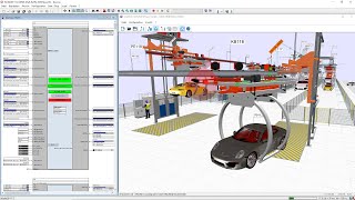 Virtual Commissioning for Electric Monorail System with WinMOD