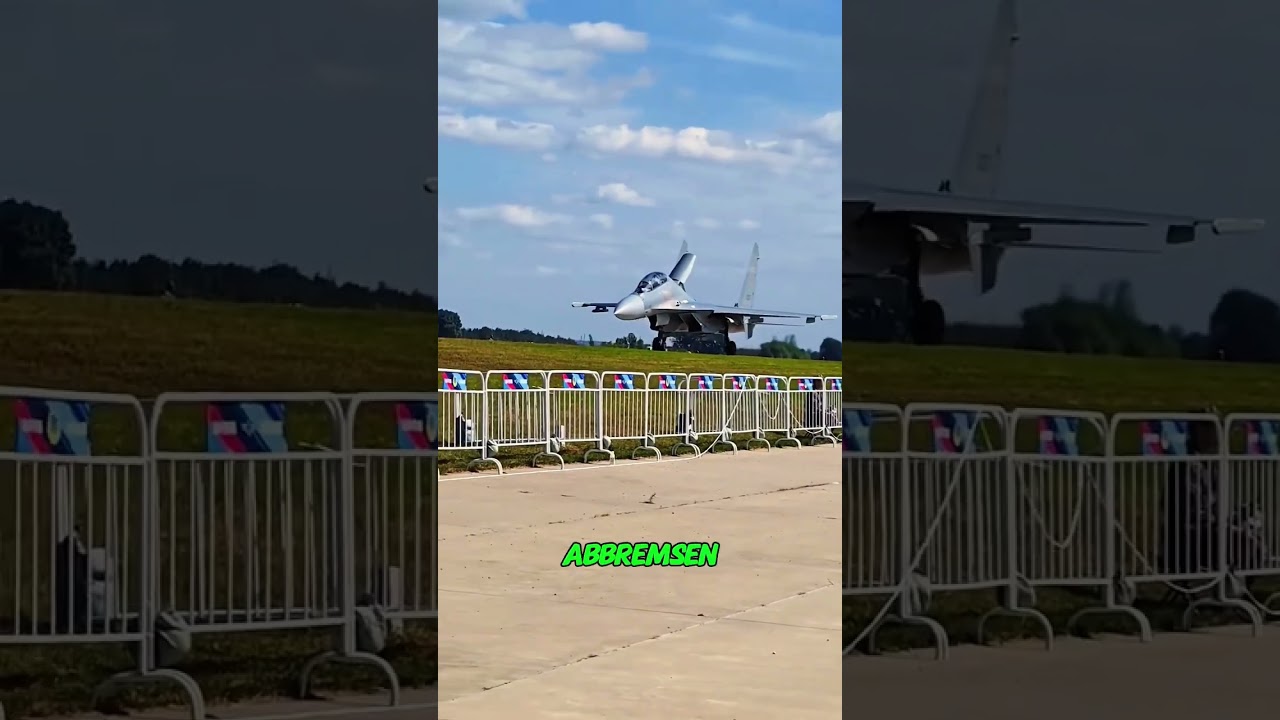 Hinten am Kampfjet klappt plötzlich eine Platte hoch – wofür ist die eigentlich da