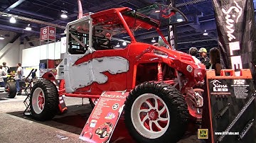 2017 Polaris RZR The Muscle Build - Walkaround - Sierra LED Stand at 2017 SEMA Las Vegas