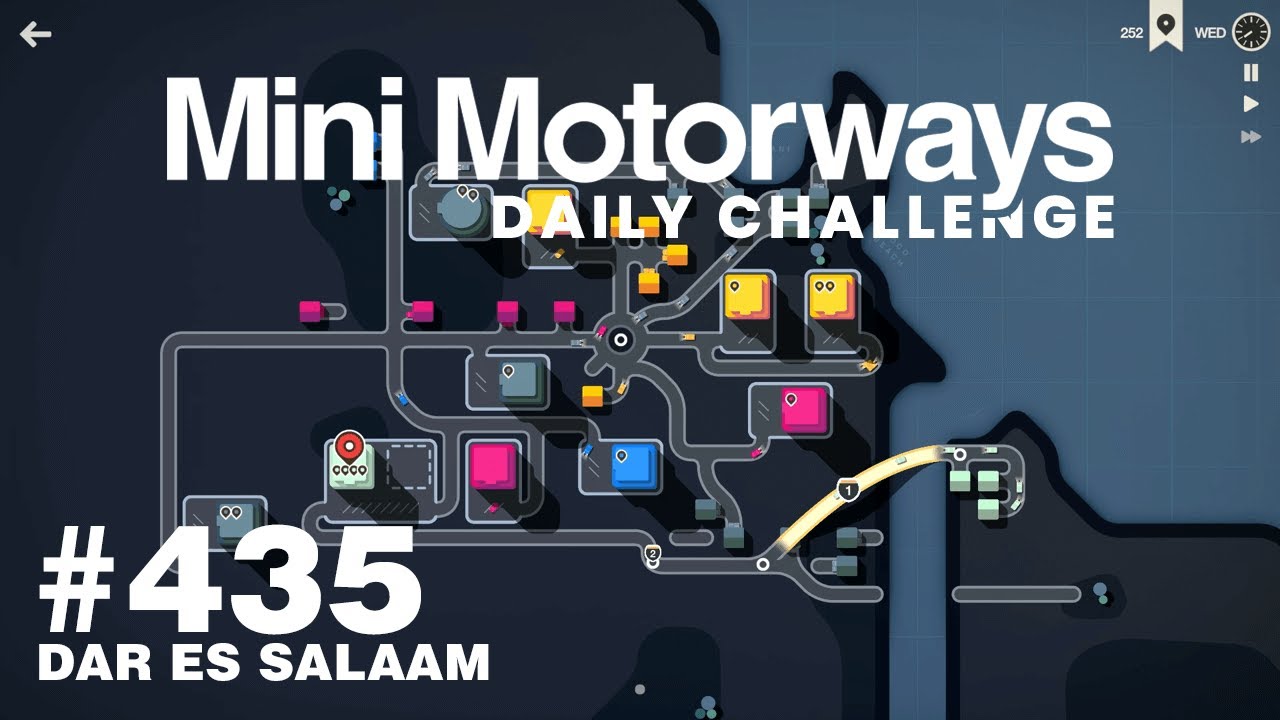 Мини-автомагистрали — Daily Challenge — № 435 — Дар-эс-Салам