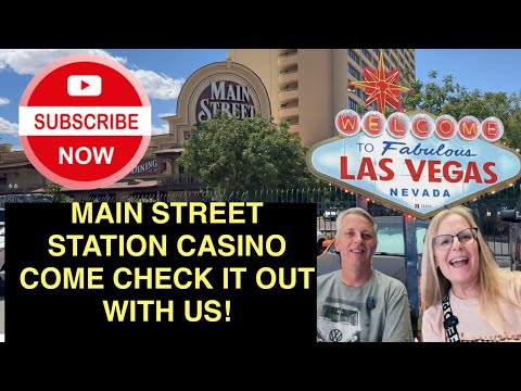 MAIN STREET STATION CASINO LAS VEGAS DOWNTOWN! Did we win?!? Did YOU win?!? We want to know!
