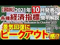 【図説】各種経済指標(2021年10月発表分)簡明解説　Japan Economic Indicators in October 2021