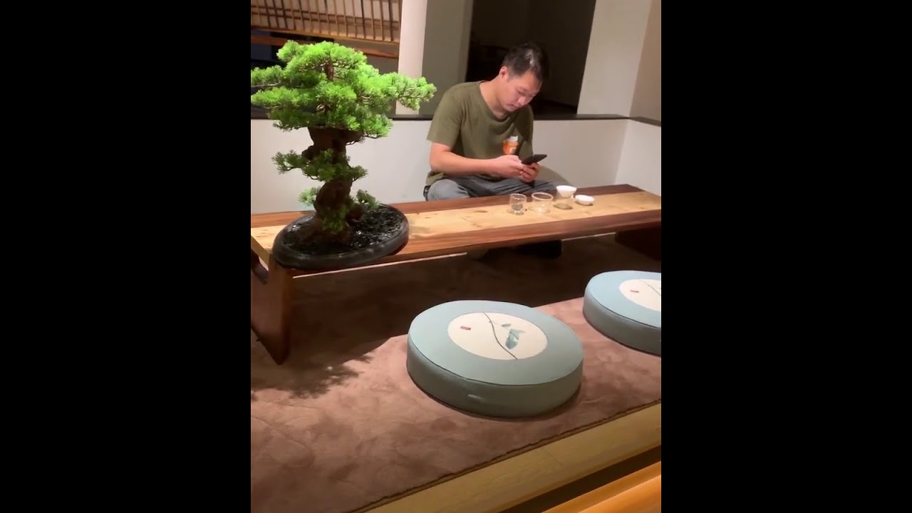 Black Walnut Long Tea Table,Japanese Style Tatami Table