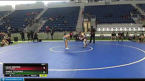 High School Girls 138 Leah Brown Unattached Vs Mar...