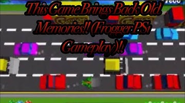 THIS GAME BRINGS BACK OLD MEMORIES! [FROGGER] (1997) [PS1] GAMEPLAY