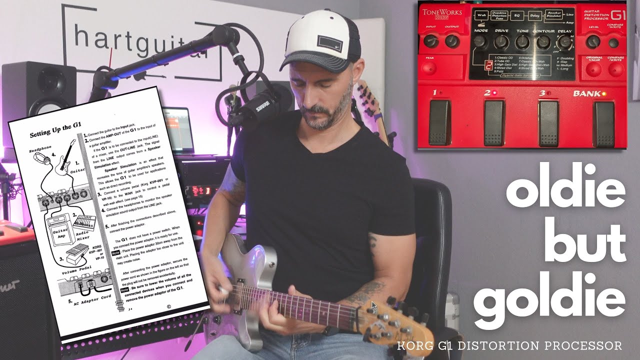 Vintage) gear review #47 - KORG G1 Guitar Distortion Processor