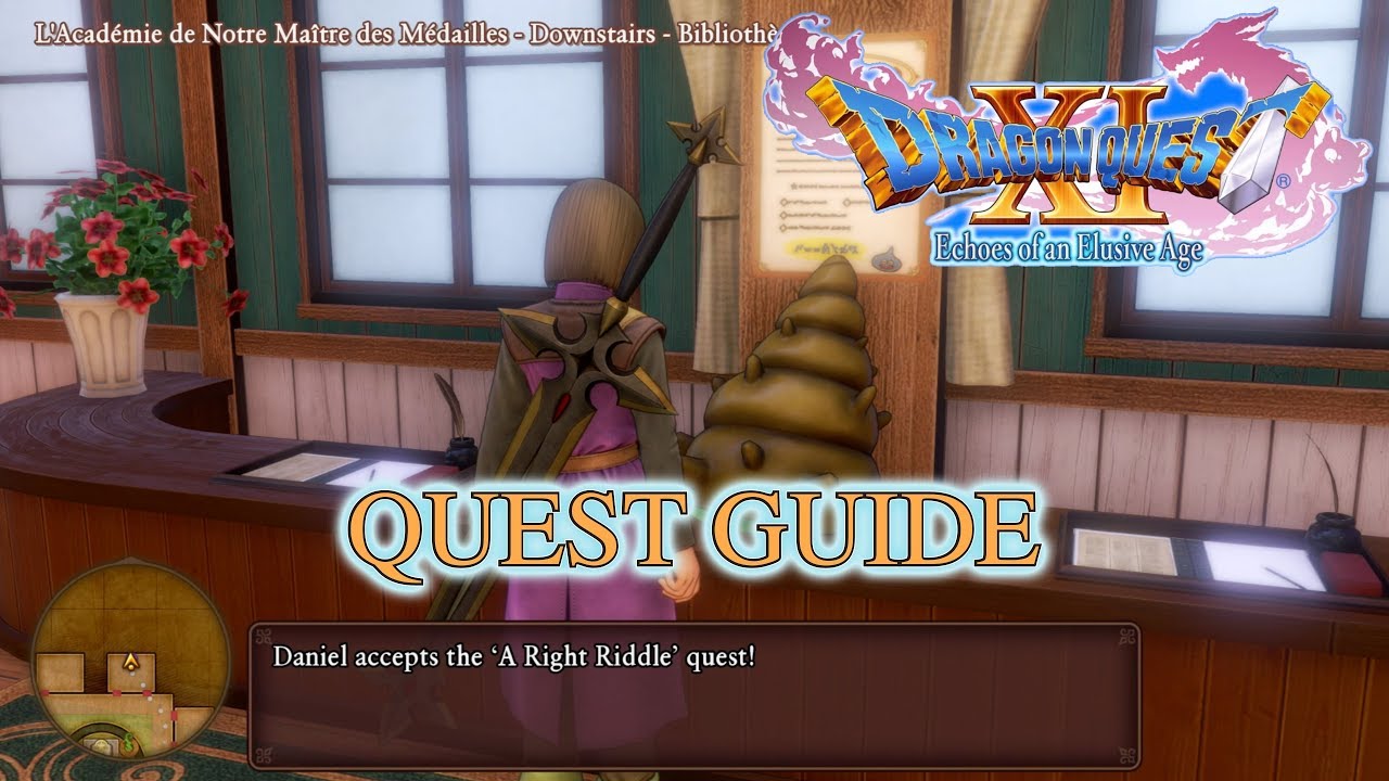 Dragon Quest XI A Right Riddle Quest YouTube