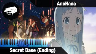 🎹 AnoHana - SECRET BASE [Ending Song] ~ Piano Cover (Arr. @LucasPianoRoom)