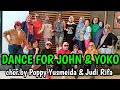 Dance for john  yoko line dance chorby poppy yusmeidaina judi rifaina danced by pdcina