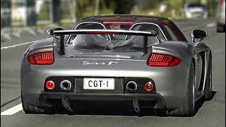 Porsche Carrera GT SOUND Compilation! Pure V10 Sound