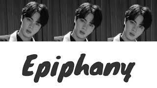 BTS JIN-EPIPHANY LYRICS ROM|HAN|ENG Resimi