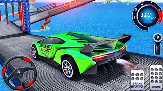 Impossible GT Car Stunt Racing Simulator - Muscle Car Mega Tracks Races 3D - Android GamePlay #4 screenshot 3