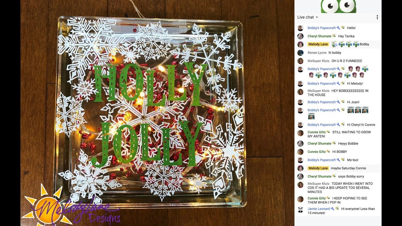 Christmas Glass Block Project  YouTube