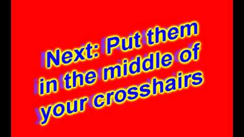 Best Call of Duty 4 No Scope Trick Ever!