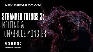 Stranger Things 3 : Melting & Tom/Bruce Monster | VFX Breakdown by Rodeo FX