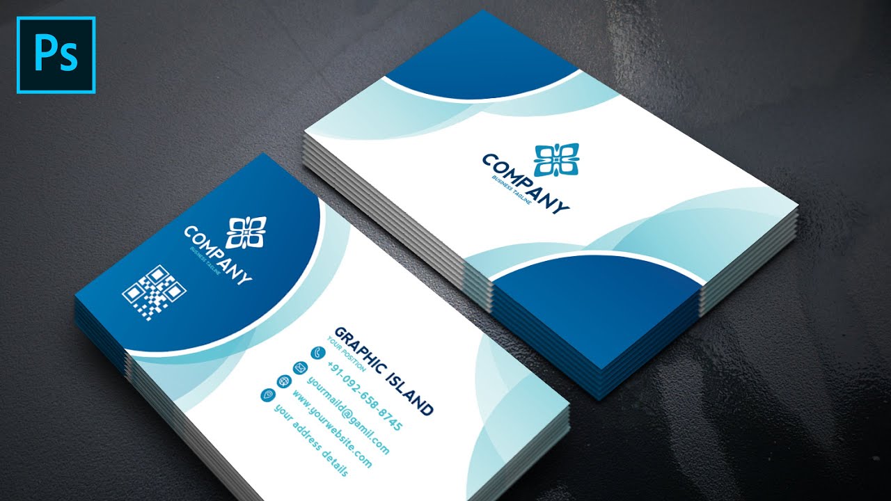 visiting-card-design-in-photoshop-how-to-create-business-card-youtube