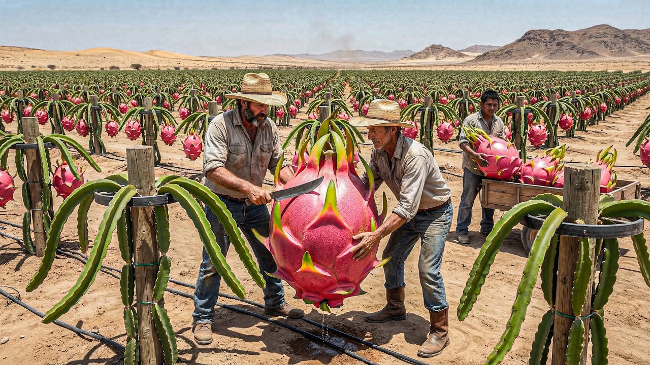 Farmers Tried Growing Palora Dragon Fruit And The Result Surprised Everyone