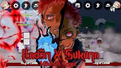 *NEW* 👊🏻⛩️ITADORI X SUKUNA MOVESET SCRIPT | BLACKFLASH | HABILITY 5 | CUSTOM | VFX | SFX