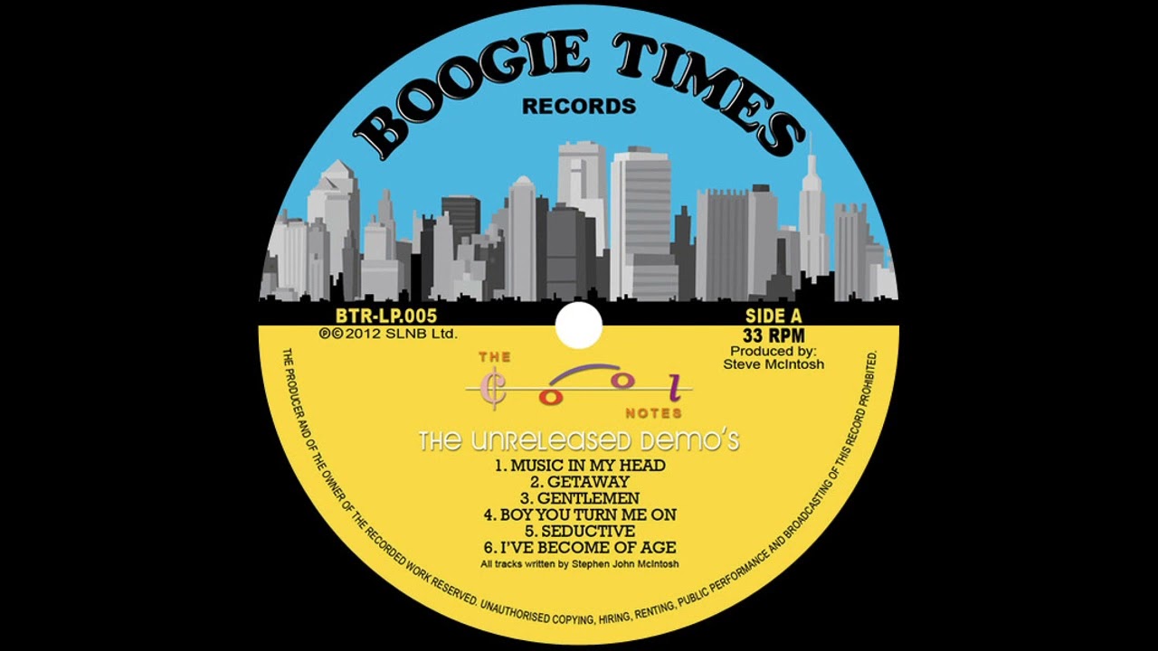 THE COOL NOTES  -  I´ve become of age