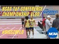 STUDENT-ATHLETE MEET DAY VLOG | NCAA Track and Field Conference Championship | #BIGSZNFLO EP. 2