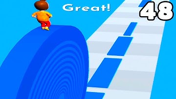 LAYERS ROLL - All Levels Gameplay Walkthrough Android,ios Level 48