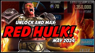 Best Teams To Unlock & MAX Red Hulk! | Gameplay Breakdown And Warnings! | Marvel Strike Force