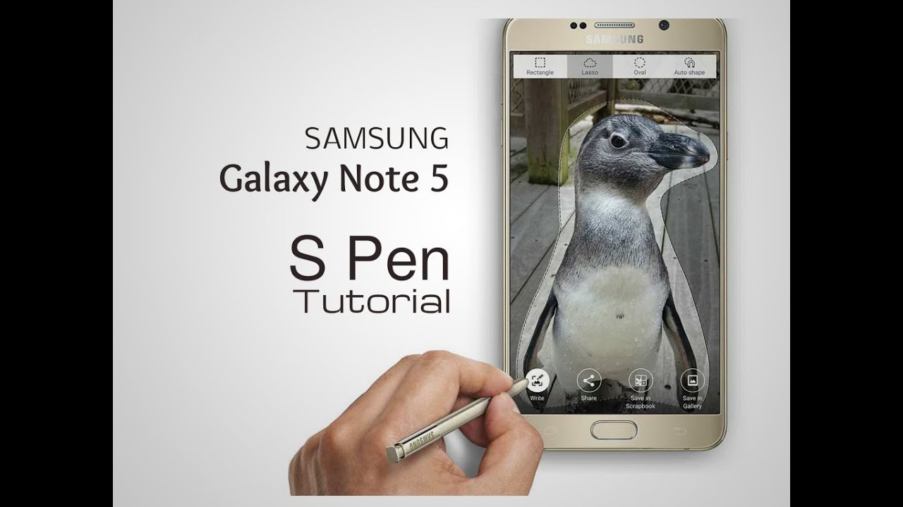 Samsung Galaxy Note 5 S Pen Tutorial