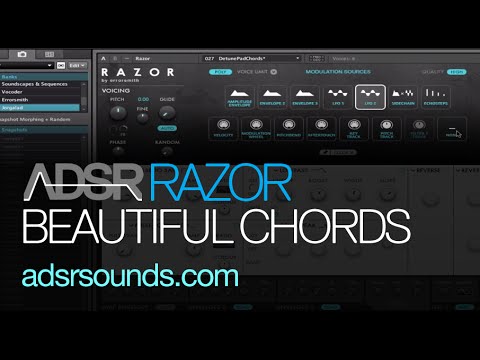 NI Razor tutorial - Design Beautiful Chords and Pads