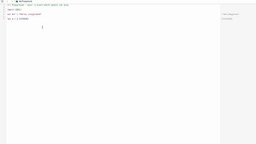Swift básico 1 -  El playground