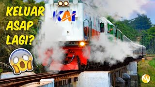 Kereta Api Keluar Asap Lagi? 😱