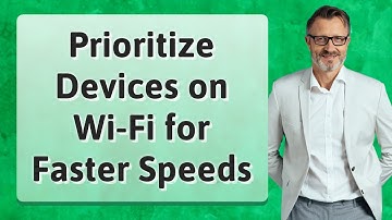 Prioritize Devices on Wi-Fi for Faster Speeds