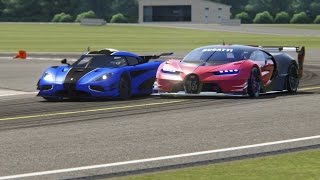 Career Overview Battle Koenigsegg One:1 vs Bugatti GT Vision at Top Gear